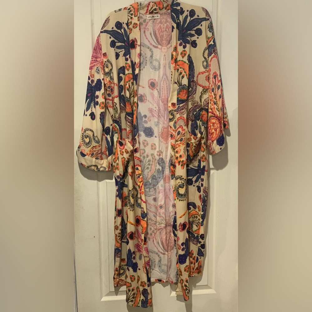 Natural Life Kimono NWOT Size S/M